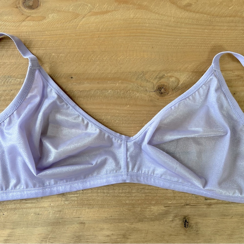 Savage X Fenty Lavender Glissenette Bralette Women’s Size XL - Picture 6 of 9